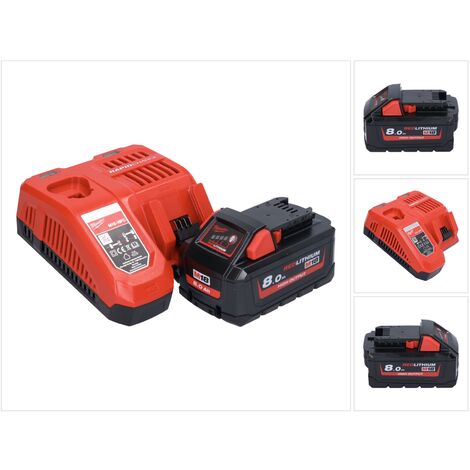 Milwaukee M Hnrg Set De Bater A De Arranque High Output V X