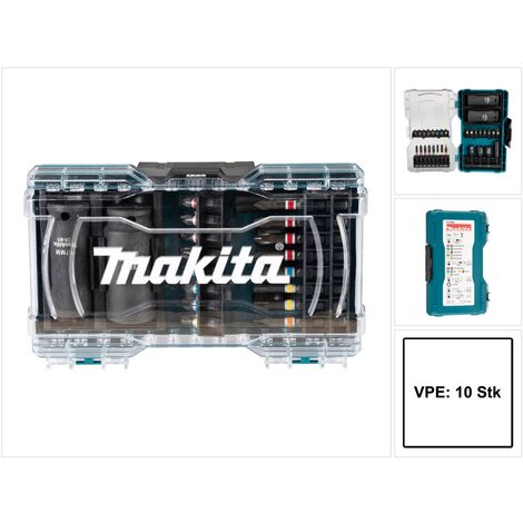 Makita Display Juego De Puntas Y Vasos Slot Phillips Pozidriv