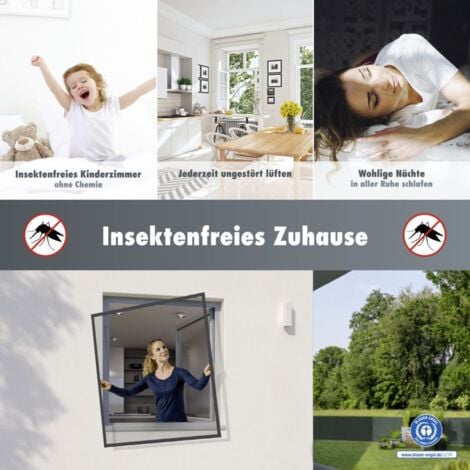 Primaster Insektenschutz Fenster X Cm Anthrazit Fenstergitter