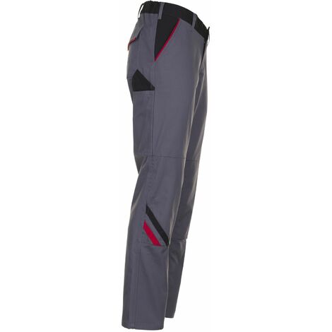 Damen Bundhose Highline Schiefer Schwarz Rot Gr E