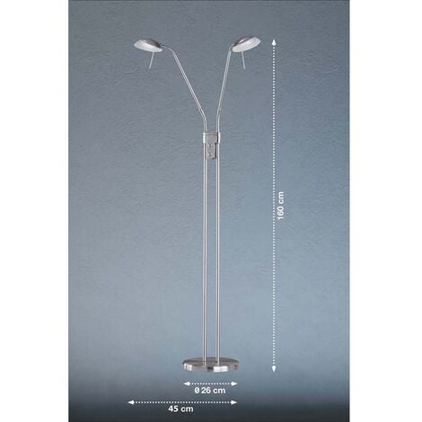 Lampadaire Liseuse Dimmable LED Lampe De Salon CCT H 160 Cm