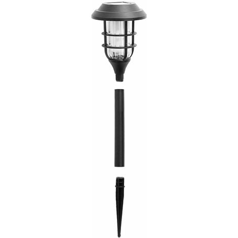 Lampe solaire décorative extérieure piquet lampe de jardin lanterne