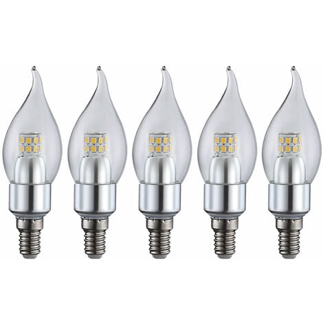 Lot De Ampoules Led Watts Lumens Blanc Chaud Kelvin Bougie