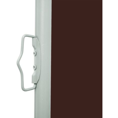 Auvent Lat Ral R Tractable De Patio X Cm Marron