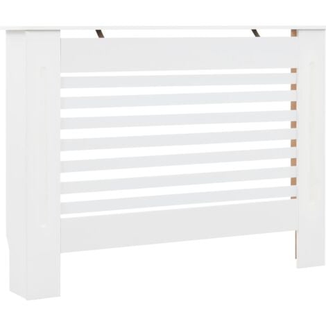 Cache Radiateur Blanc X X Cm Mdf