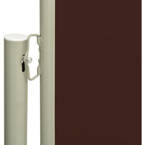 Auvent Lat Ral R Tractable De Patio X Cm Marron