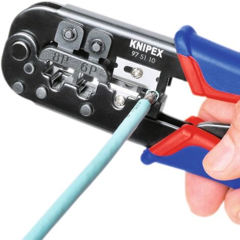 Pince Sertir Knipex Pour Fiches Western Type Rj