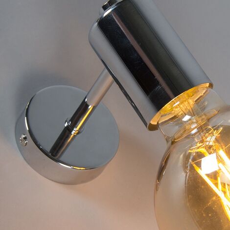 Moderne Chrom Wandlampe Im Er Set Facil