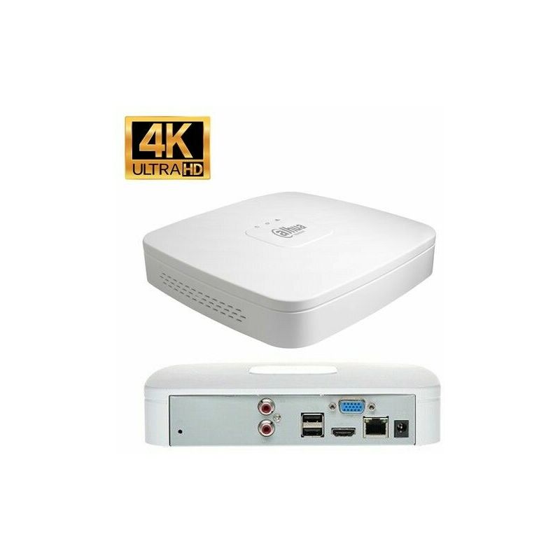 Dahua NVR 8 Canali 80 Mbps ONVIF Ultra HD NVR4108 4KS2 4K