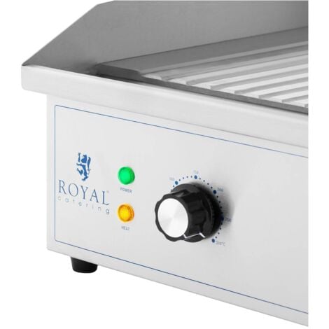 Plancha El Ctrica Fry Top Doble X Mm Royal Catering