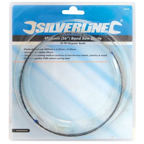 RUBAN DE SCIE 10 TPI SILVERLINE 868739