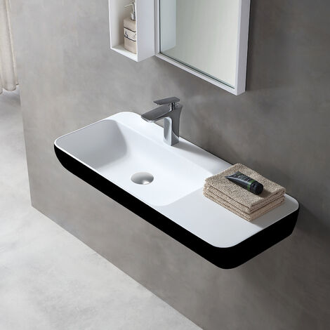 Lavabo Suspendido O Sobre Encimera Twg En Solid Surface Solid Stone