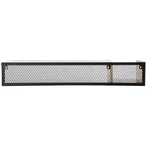 Estanter A De Pared Industrial Mango Y Metal Cm Rack