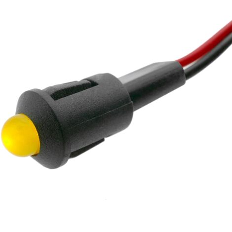 Bematik Pilot Led Licht Mm Vdc Leuchtmelder Gelb Farbe