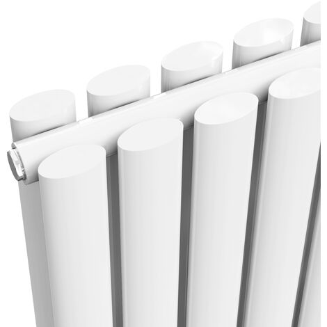 Elegant X Mm Designer White Vertical Column Rads Modern Double