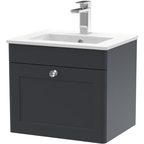 Nuie Classique Wall Hung Drawer Vanity Unit With Basin Mm Wide