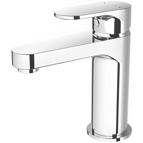 Deva Breeze Mono Basin Mixer Tap With Press Top Waste Chrome