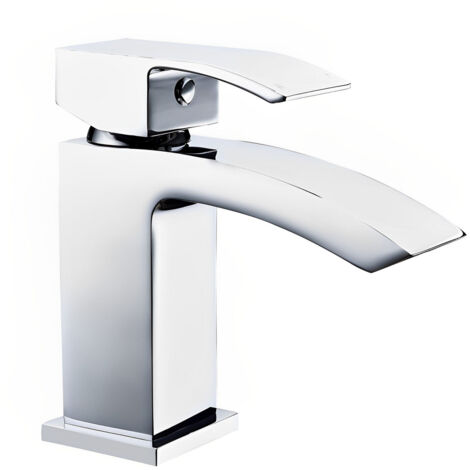 Signature Pilot Mono Basin Mixer Tap Single Handle With Waste Chrome