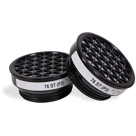 BEESWIFT P3 FILTER FOR WSB RESPIRATORS PAIR BLACK