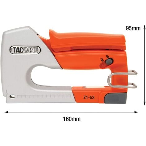 Tacwise Z Heavy Duty Metal Staple Gun With Staples Staple