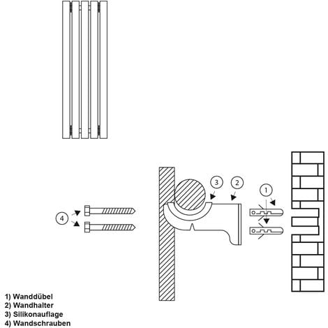 Ecd Germany Stella Design Radiateur S Che Serviettes X Mm