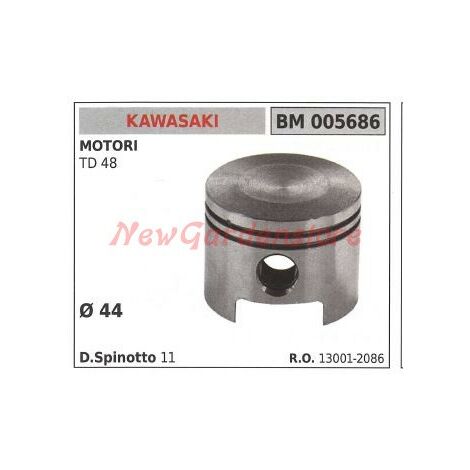 Pistone Segmenti Seger Spinotto Motore KAWASAKI Decespugliatore TD 48