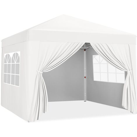 Yaheetech X M Pop Up Canopy Tent With Sidewalls Commercial Instant