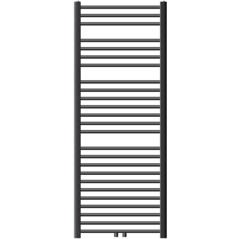 Ecd Germany Radiador De Ba O X Mm Antracita Curvado Con