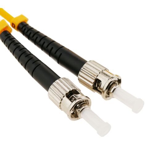 BeMatik Fiber Optic Cable ST To SC Duplex Singlemode 9 125 Of 1 M OS2