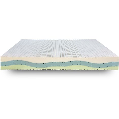 EVERGREENWEB Materasso Singolo 85x195 In MEMORY FOAM Alto 20 Cm