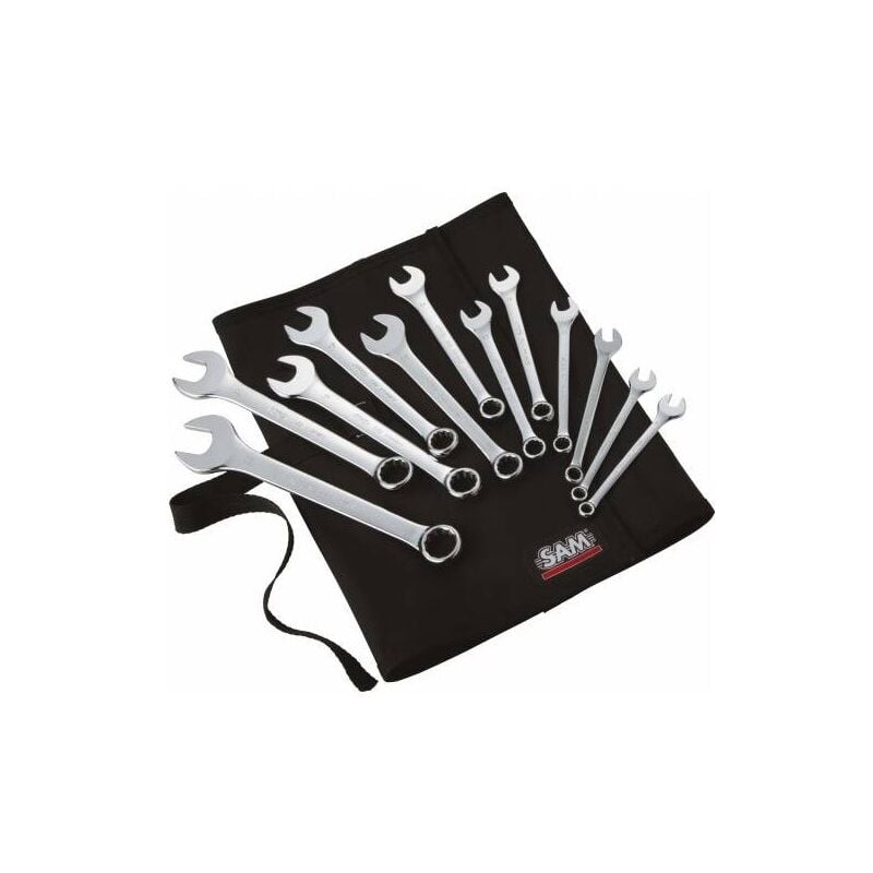 SAM OUTILLAGE Trousse 12 Clés Mixtes