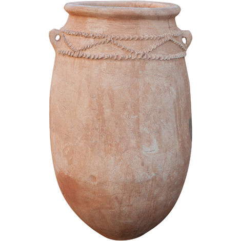 Vaso Terracotta Del Sahara 100x60x60 Cm Vasi Terracotta Grandi Fatti A