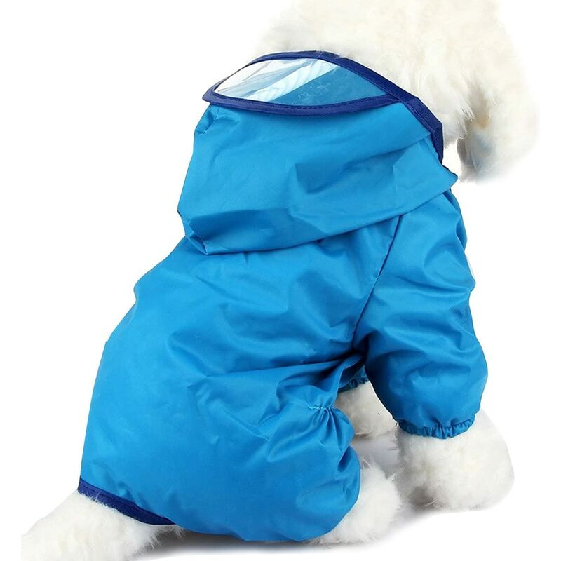 Impermeable Abrigos para perros Impermeable ajustable para perros Poncho transpirable con capucha Chaqueta impermeable para mascotas (Azul)
Impermeable Abrigos para perros Impermeable ajustable para perros Poncho transpirable con capucha Chaqueta impermeable para mascotas (Azul)