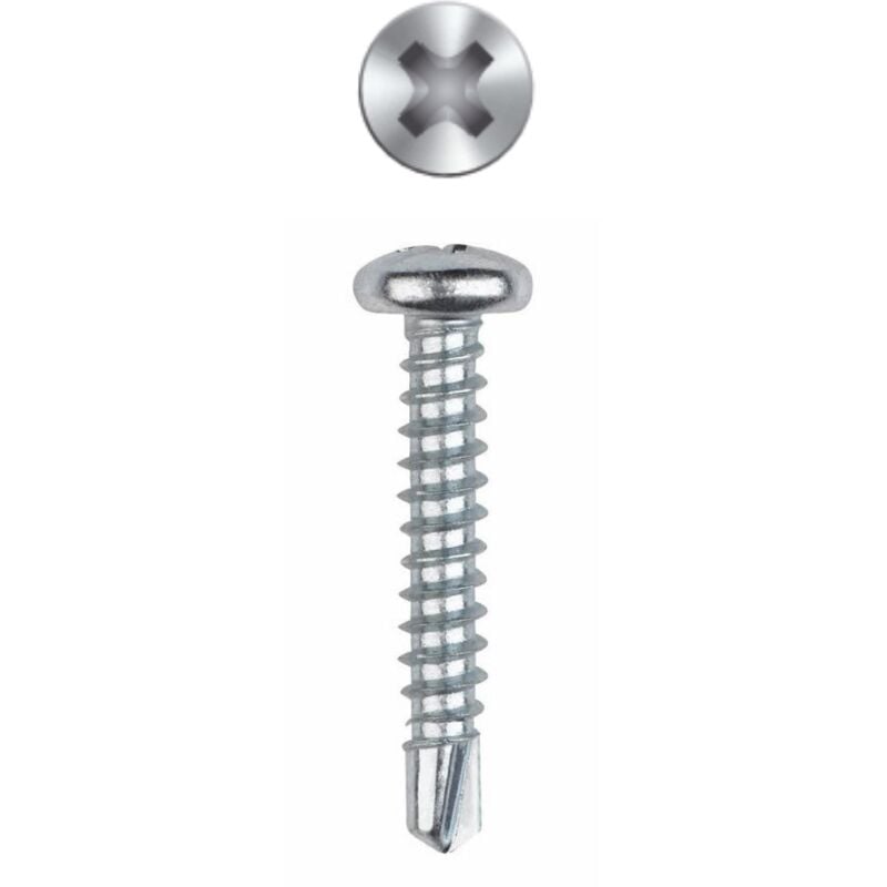 Tornillo Autotaladrante Din 7504-N Cabeza Alomada Huella Phillips 4,8X080Mm Cincado Index Acero 250 Pz Abr 4880
Tornillo Autotaladrante Din 7504-N Cabeza Alomada Huella Phillips 4,8X080Mm Cincado Index Acero 250 Pz Abr 4880