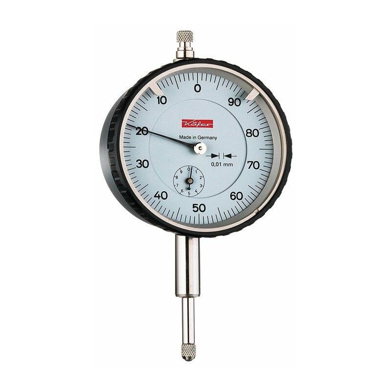 Indicador de cuadrante M2T izquierdo 10 mm de longitud 0.01 mm cuadrante numérico izquierdo 100-0 con calibre KÄFER
Indicador de cuadrante M2T izquierdo 10 mm de longitud 0.01 mm cuadrante numérico izquierdo 100-0 con calibre KÄFER