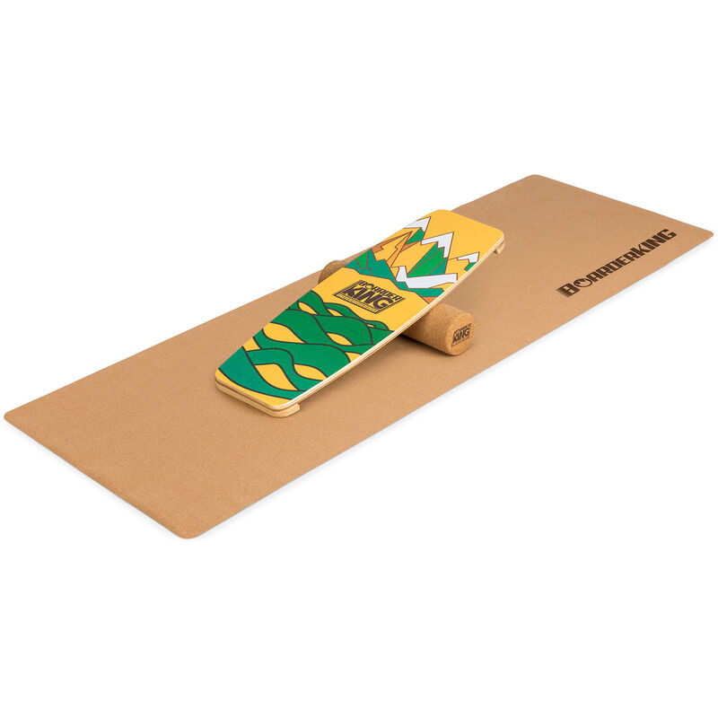 Boarderk - Indoorboard Edición Limitada Wakeboard tabla de equilibrio + Esterilla + Rodillo de madera / corcho
Boarderk - Indoorboard Edición Limitada Wakeboard tabla de equilibrio + Esterilla + Rodillo de madera / corcho