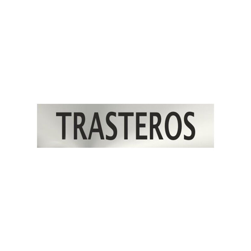 Señal Informativa Trastero Acero Inoxidable Adhesivo de 0'8mm 50 x 200 mm RD707125
Señal Informativa Trastero Acero Inoxidable Adhesivo de 0'8mm 50 x 200 mm RD707125
