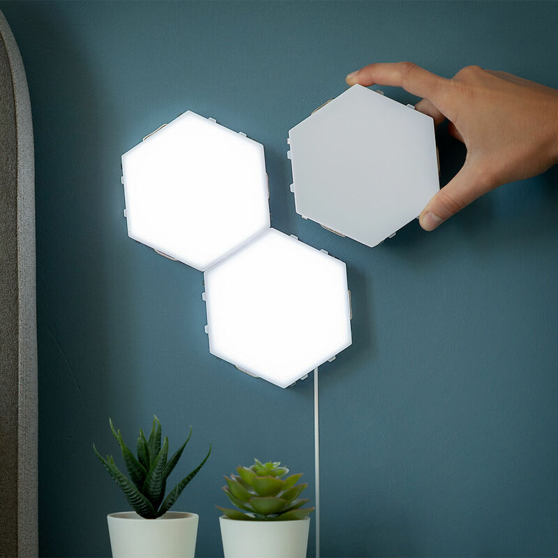 InnovaGoods Set de Paneles LED Modulares Magnéticos y Táctiles Tilight InnovaGoods (Pack de 3)
InnovaGoods Set de Paneles LED Modulares Magnéticos y Táctiles Tilight InnovaGoods (Pack de 3)