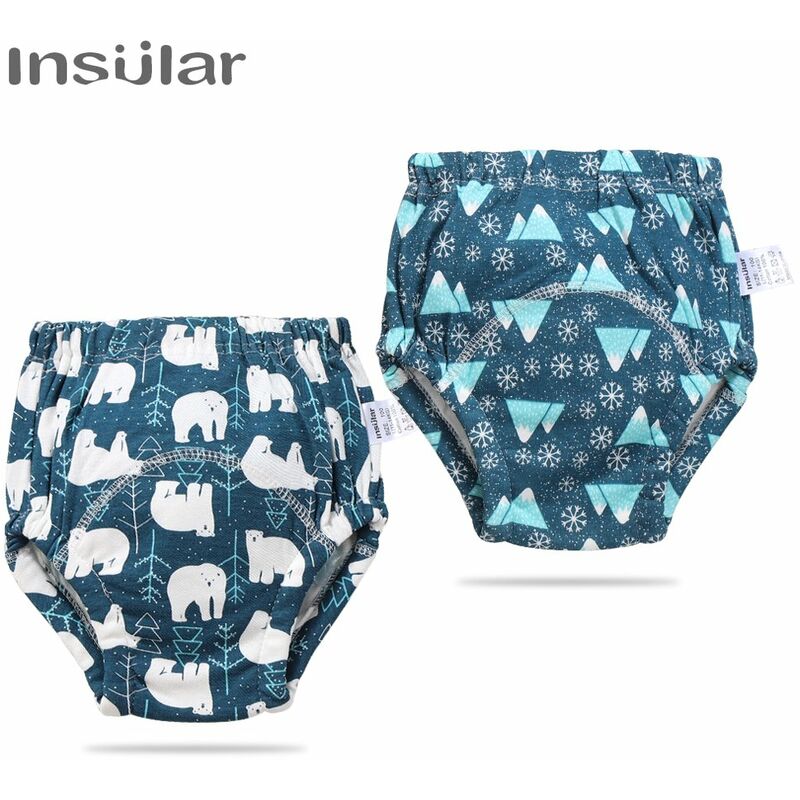 2 piezas pantalones de entrenamiento ropa interior 6 capas de algodon transpirable ropa interior de entrenamiento para ninos pequenos,Oso Ploar y
2 piezas pantalones de entrenamiento ropa interior 6 capas de algodon transpirable ropa interior de entrenamiento para ninos pequenos,Oso Ploar y