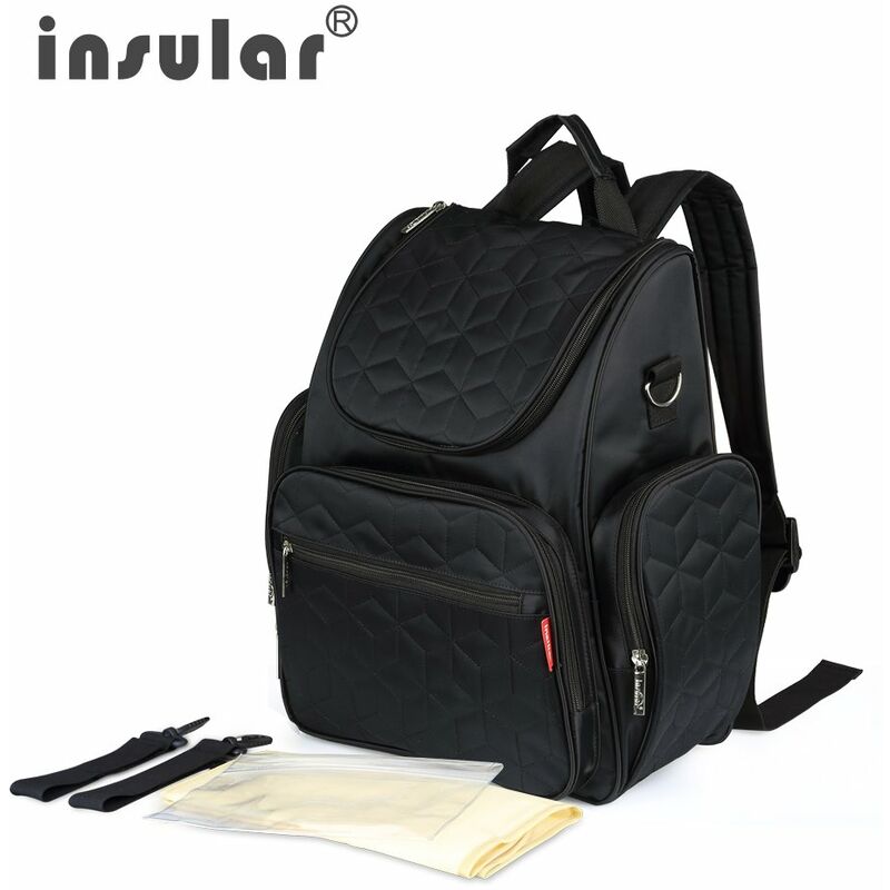 Insular Mommy Bag Mochila Impermeable de gran capacidad Bolsas de bebe Bolsa de panales con cambiador Cochecito Bolsa de almacenamiento con correa
Insular Mommy Bag Mochila Impermeable de gran capacidad Bolsas de bebe Bolsa de panales con cambiador Cochecito Bolsa de almacenamiento con correa