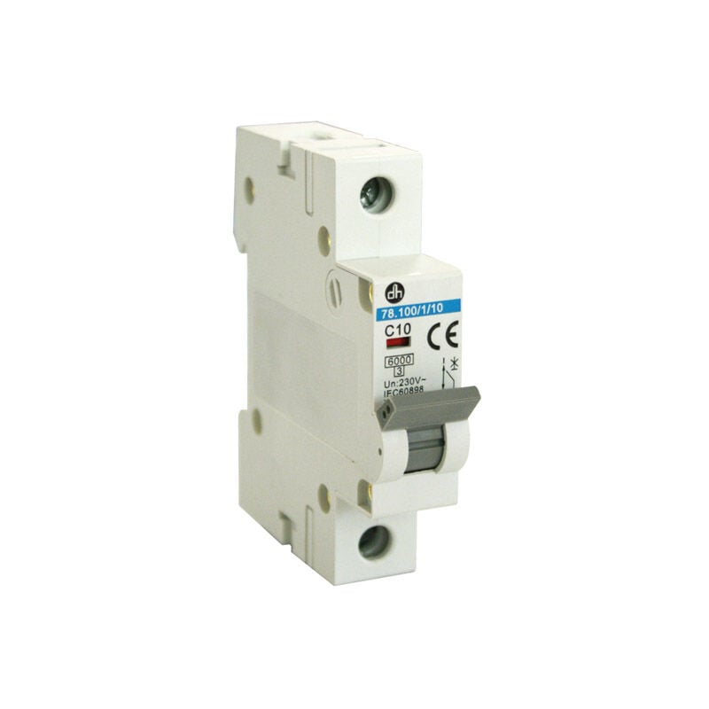 Interruptor automático magnetotérmico (MCB) 1 Polo 16 A Electro Dh 78.100/1/16 8430552111374
Interruptor automático magnetotérmico (MCB) 1 Polo 16 A Electro Dh 78.100/1/16 8430552111374