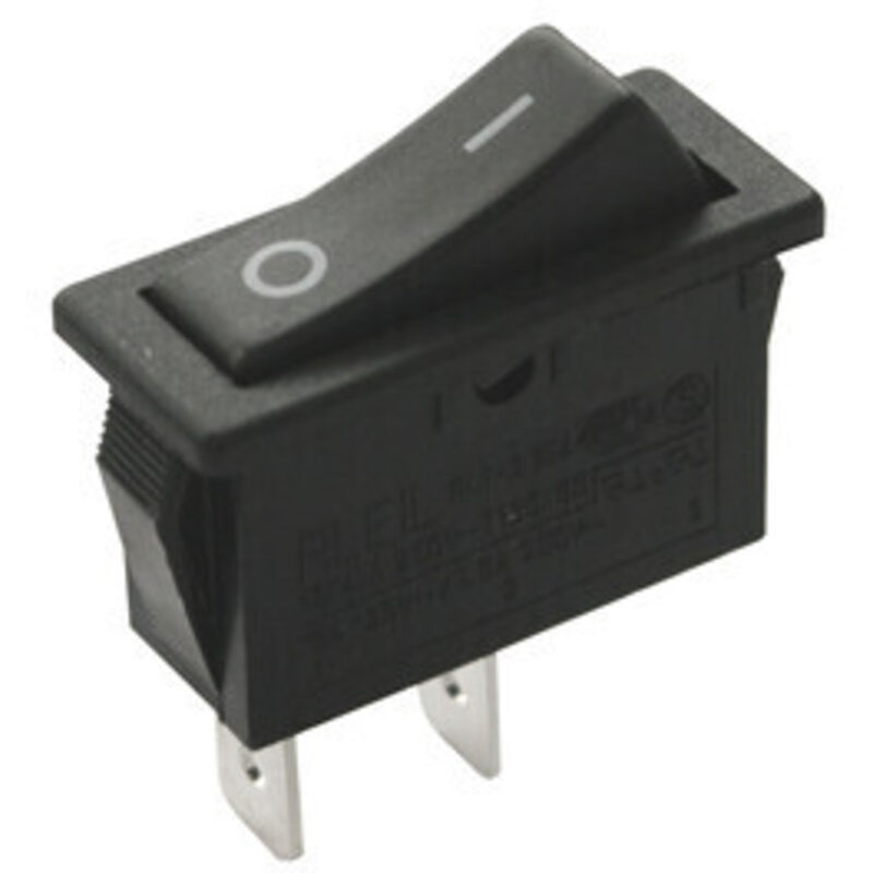 Interruptor unipolar ON-OFF Faston 11.400.I/N 16A/250V Electro DH Color Negro 8430552016341
Interruptor unipolar ON-OFF Faston 11.400.I/N 16A/250V Electro DH Color Negro 8430552016341