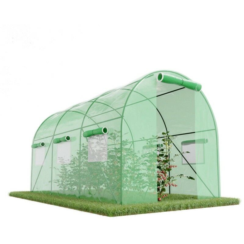 Eurospen - Invernadero de jardín Túnel 7m² - lona armada - ventanillas laterales, puerta con cremallera - Verde
Eurospen - Invernadero de jardín Túnel 7m² - lona armada - ventanillas laterales, puerta con cremallera - Verde