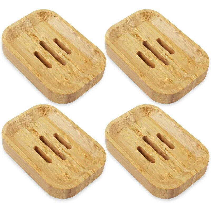 Abcrital - Jabonera de madera de 4 piezas, caja de jabón de bambú natural, caja de almacenamiento de jabón, accesorios de baño y cocina para evitar
Abcrital - Jabonera de madera de 4 piezas, caja de jabón de bambú natural, caja de almacenamiento de jabón, accesorios de baño y cocina para evitar