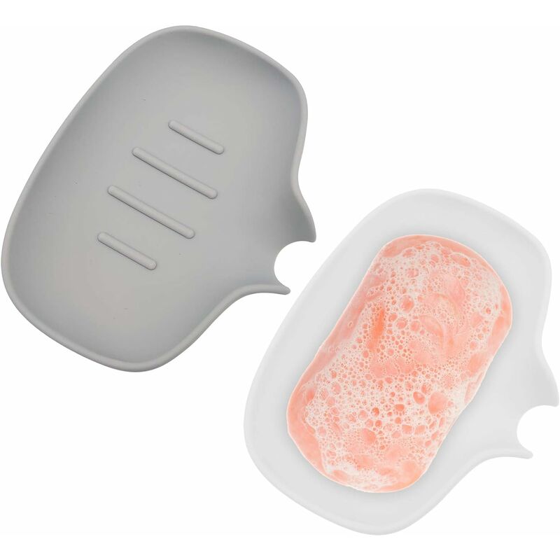 Abcrital - Jabonera, Jabonera de silicona autodrenante, Drenaje rápido, antideslizante y duradera (2 piezas)
Abcrital - Jabonera, Jabonera de silicona autodrenante, Drenaje rápido, antideslizante y duradera (2 piezas)