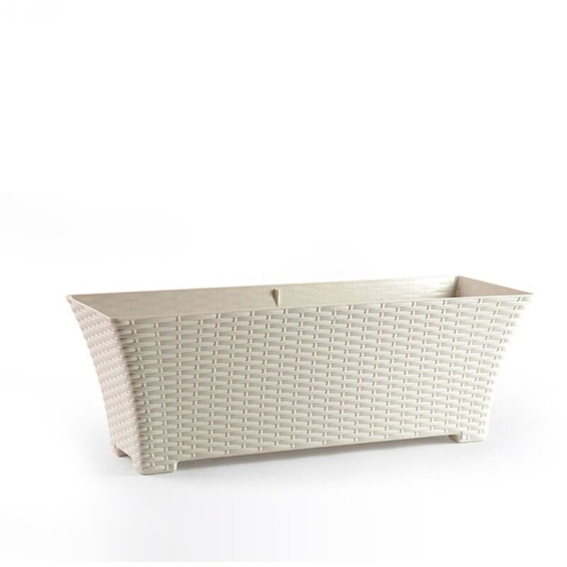 Jardinera de Rattan Sintético 60 cm para Jardín o Terraza de gran Calidad | Seleccione Color - color :Marfil - Marfil - Marfil
Jardinera de Rattan Sintético 60 cm para Jardín o Terraza de gran Calidad | Seleccione Color - color :Marfil - Marfil - Marfil