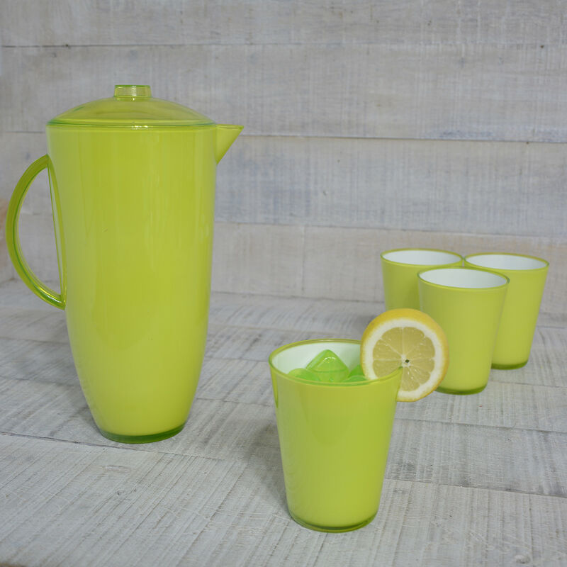 Jarra y 4 Vasos en Set colección Lifeway - Diseño Original- Hogar y Más Color - Verde
Jarra y 4 Vasos en Set colección Lifeway - Diseño Original- Hogar y Más Color - Verde