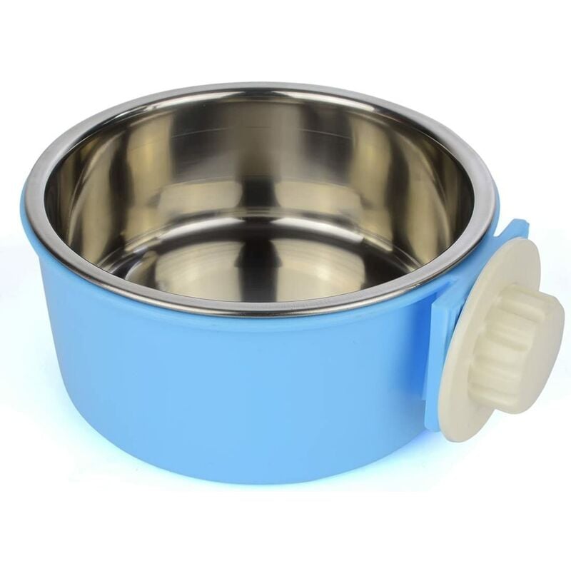 Jaula colgante para mascotas Cuencos de acero inoxidable extraíbles Cuencos de agua para alimentos Azul para perros Gatos Comedero para mascotas
Jaula colgante para mascotas Cuencos de acero inoxidable extraíbles Cuencos de agua para alimentos Azul para perros Gatos Comedero para mascotas