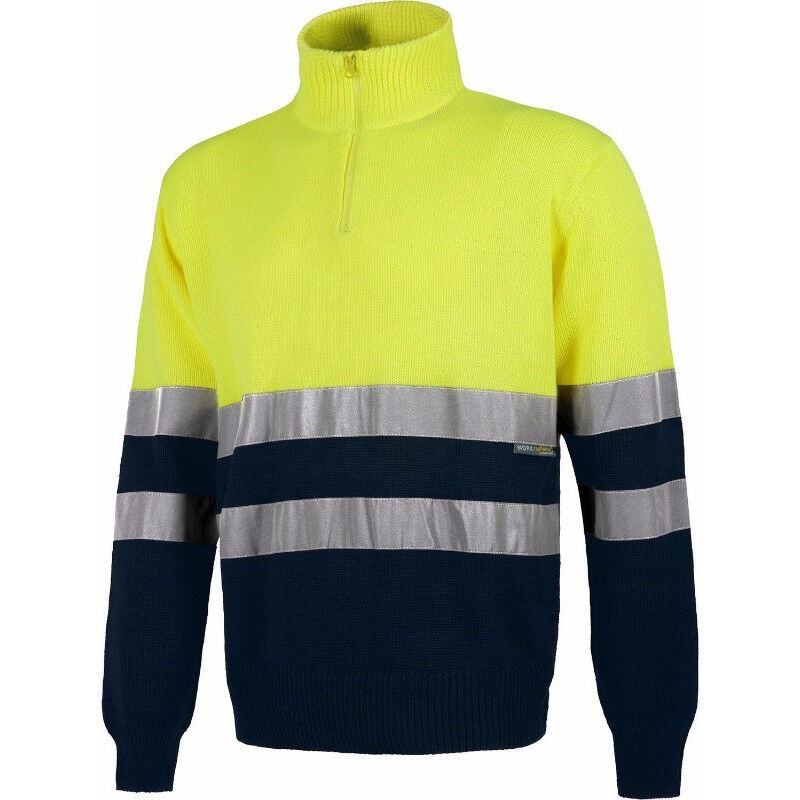 Jersey Fluor en tejido de punto grueso con cintas reflectantes WORKTEAM C5511 | L - Amarillo A.V.+Marino
Jersey Fluor en tejido de punto grueso con cintas reflectantes WORKTEAM C5511 | L - Amarillo A.V.+Marino