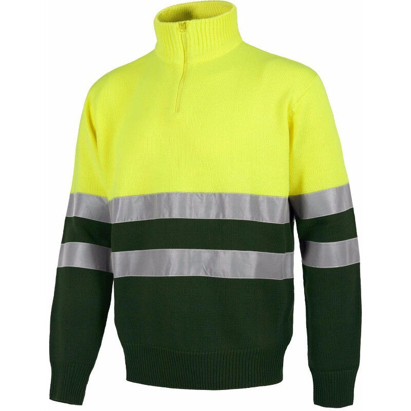 Jersey Fluor en tejido de punto grueso con cintas reflectantes WORKTEAM C5511 | XXL - Amarillo AV+Verde Oscuro
Jersey Fluor en tejido de punto grueso con cintas reflectantes WORKTEAM C5511 | XXL - Amarillo AV+Verde Oscuro